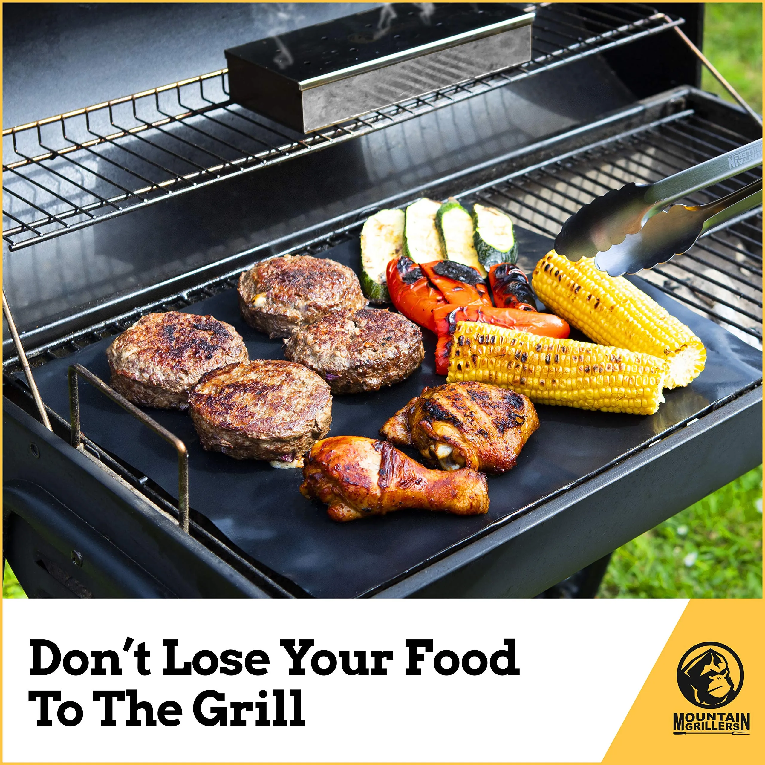 Bbq Grill Mat Non Stick  Heavy Duty Bbq Grilling Mats For Gas Grill Or Charcoal