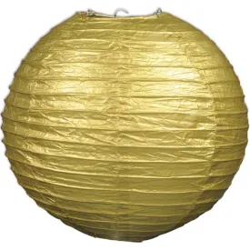 Gold Paper Lanterns