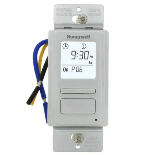 Honeywell Timer Switch with Sunrise Sunset Single or 3 Way   LCD Cleaner