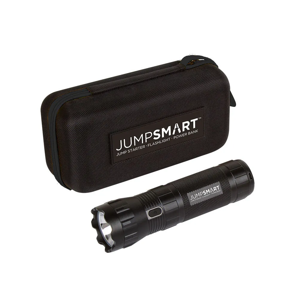 JumpSmart 3-in-1 Vehicle Jump Starter, Flashlight & Power Bank