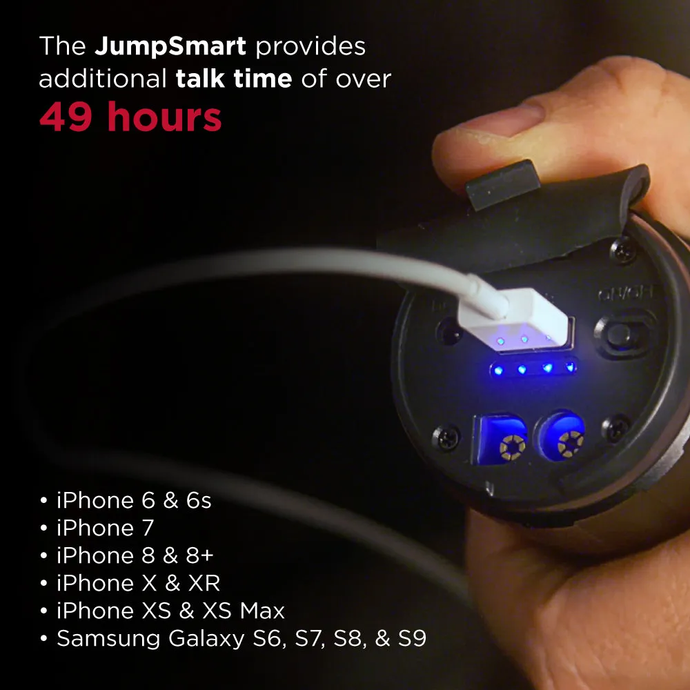 JumpSmart 3-in-1 Vehicle Jump Starter, Flashlight & Power Bank