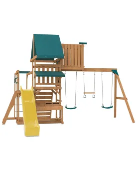 Lifespan Kids Walton Play Centre Set with 2.2m Yellow Slide