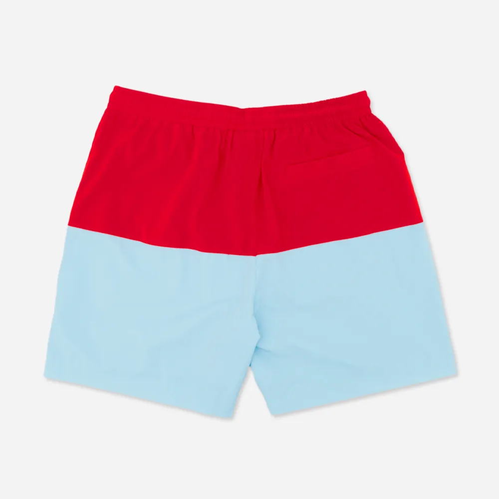 Mas Fresco Nylon Short Red Sky