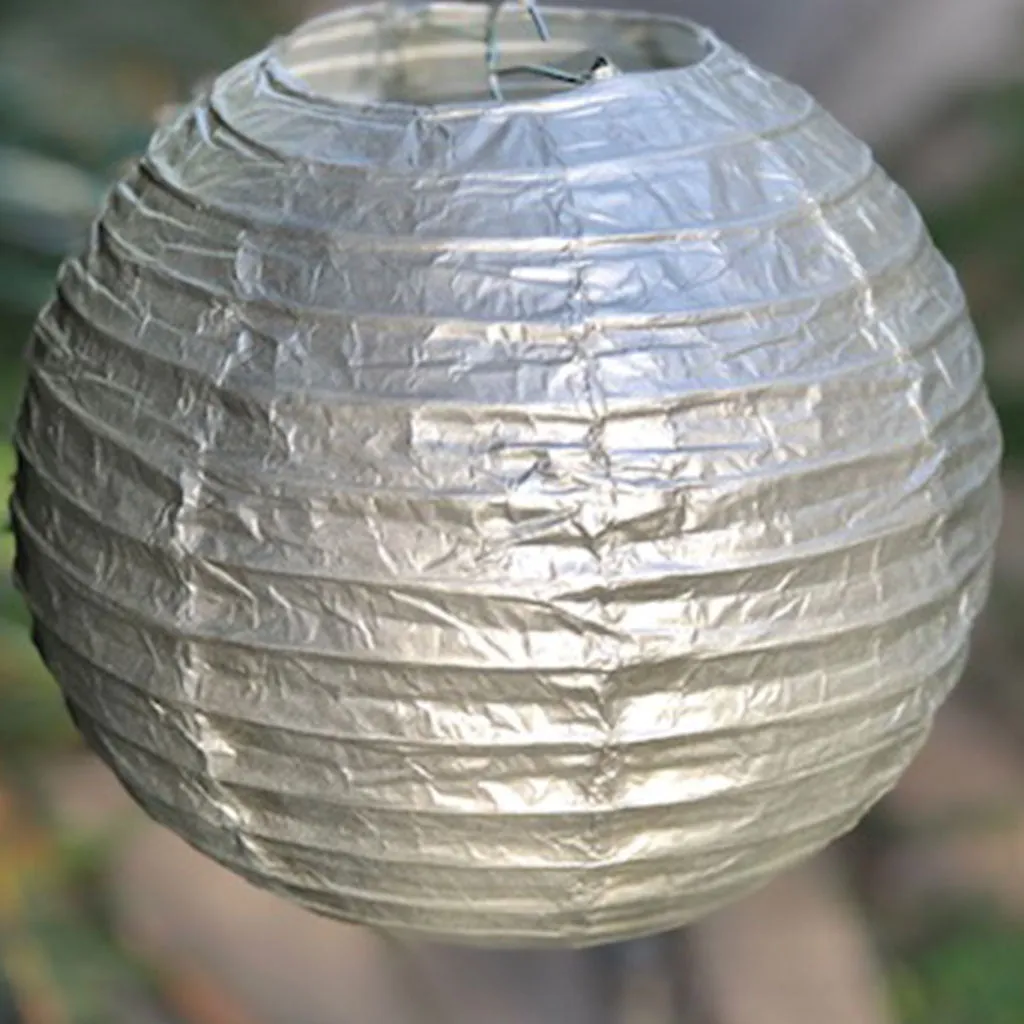 SALE - 20cm Metallic Paper Lantern