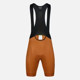 Skull Monton Cycling Bib Shorts Mens Brown