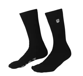 STOCKER BLACK CREW SOCKS