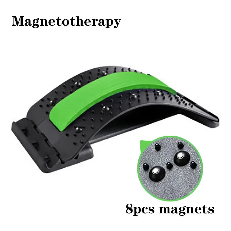 Waist Massager and Lumbar Spine Corrector, Acupuncture Cushion for Pain Relief