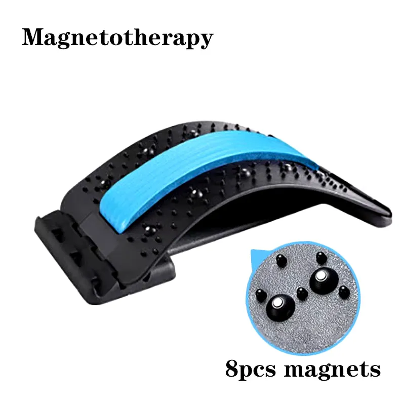 Waist Massager and Lumbar Spine Corrector, Acupuncture Cushion for Pain Relief