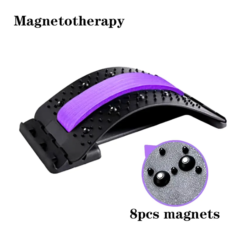 Waist Massager and Lumbar Spine Corrector, Acupuncture Cushion for Pain Relief