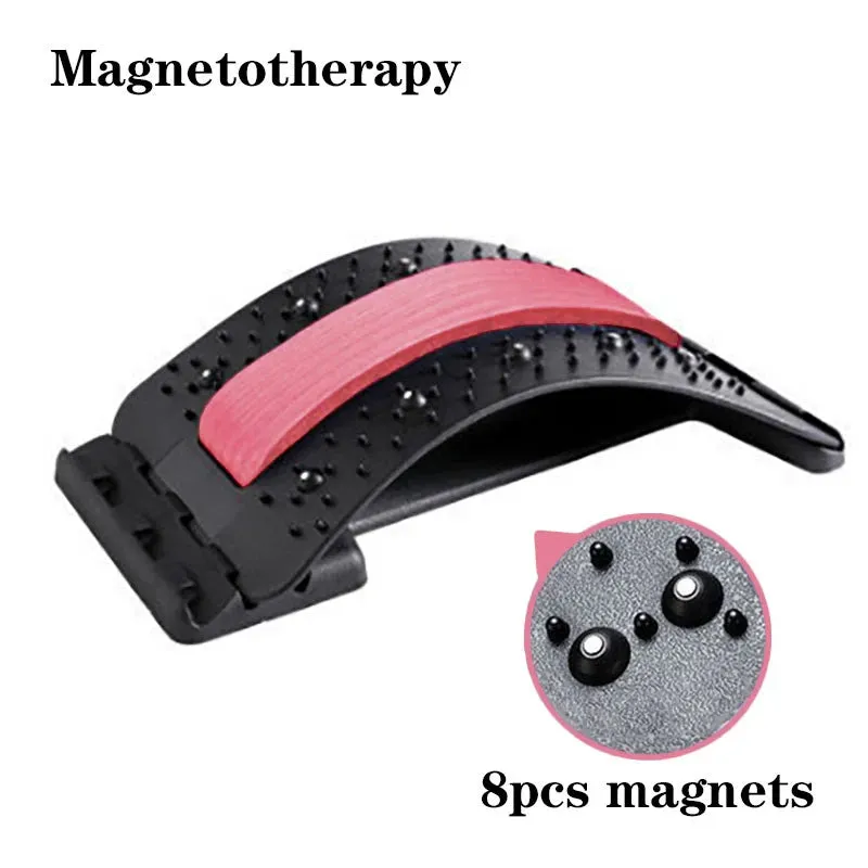 Waist Massager and Lumbar Spine Corrector, Acupuncture Cushion for Pain Relief