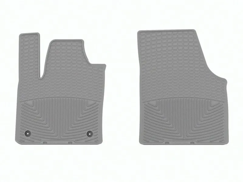 WeatherTech 18-24 Volkswagen Atlas (Incl. 20-24 Cross Sport) Front Rubber Mats - Grey